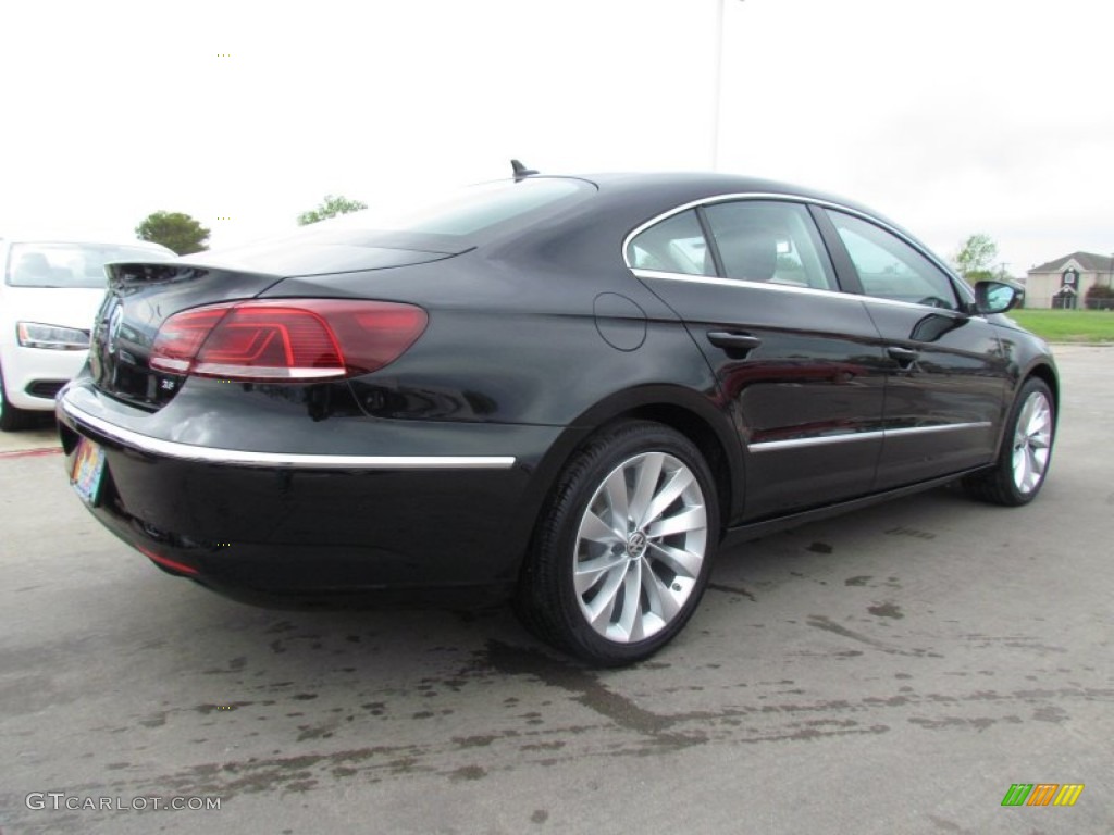 Deep Black Metallic 2013 Volkswagen CC V6 Lux Exterior Photo #62796234