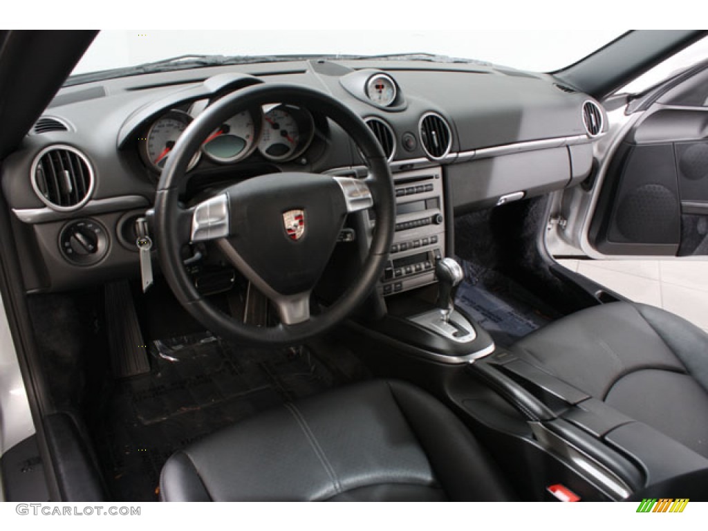 Black Interior 2007 Porsche Cayman S Photo #62796286