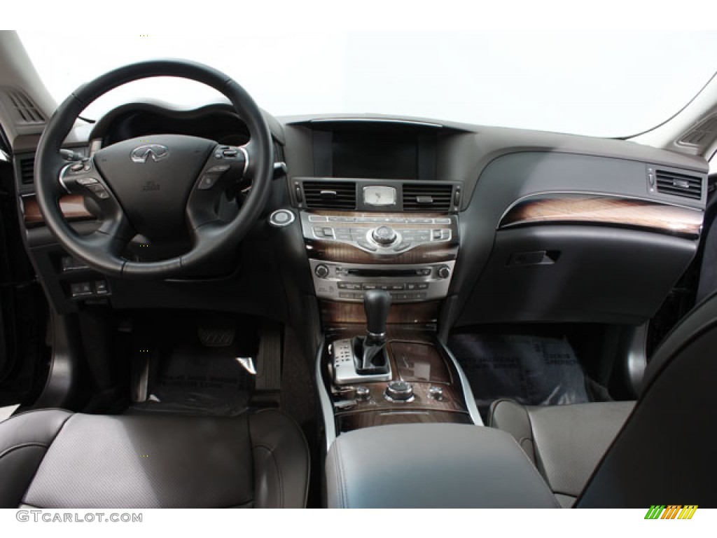 2012 Infiniti M 37x AWD Sedan Java Dashboard Photo #62796845