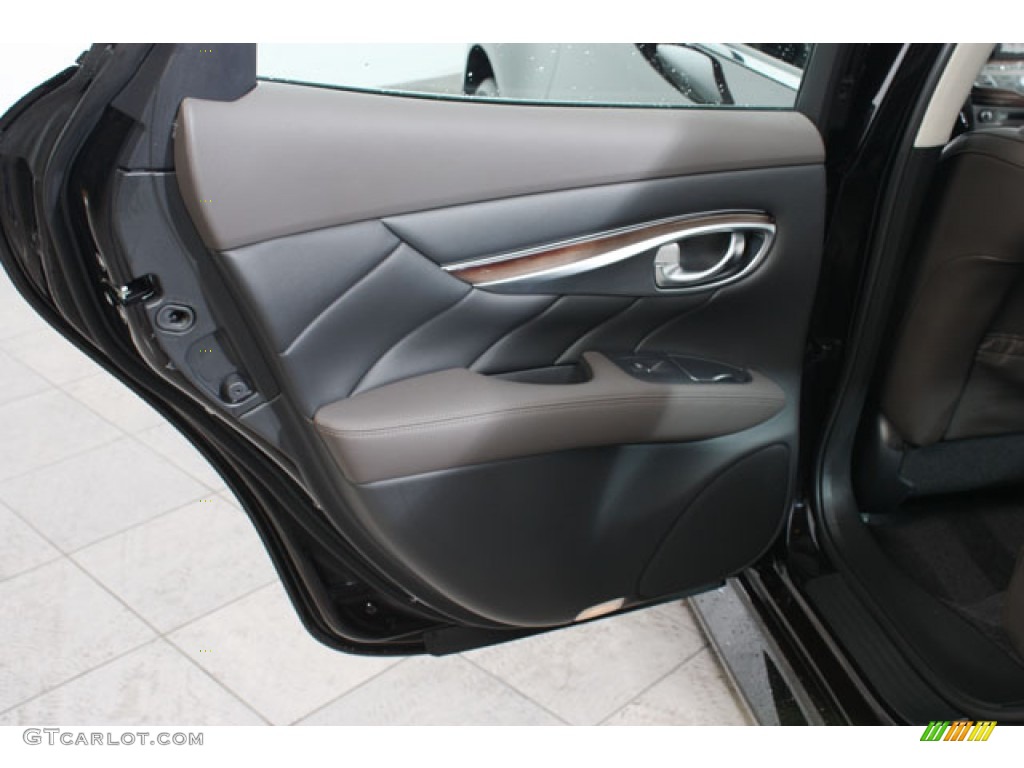 2012 Infiniti M 37x AWD Sedan Java Door Panel Photo #62796976
