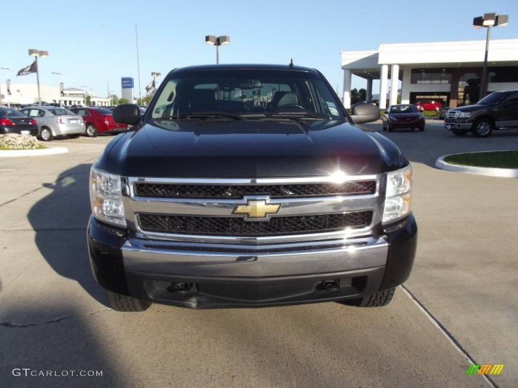 2007 Silverado 1500 LT Crew Cab 4x4 - Black / Ebony Black photo #5