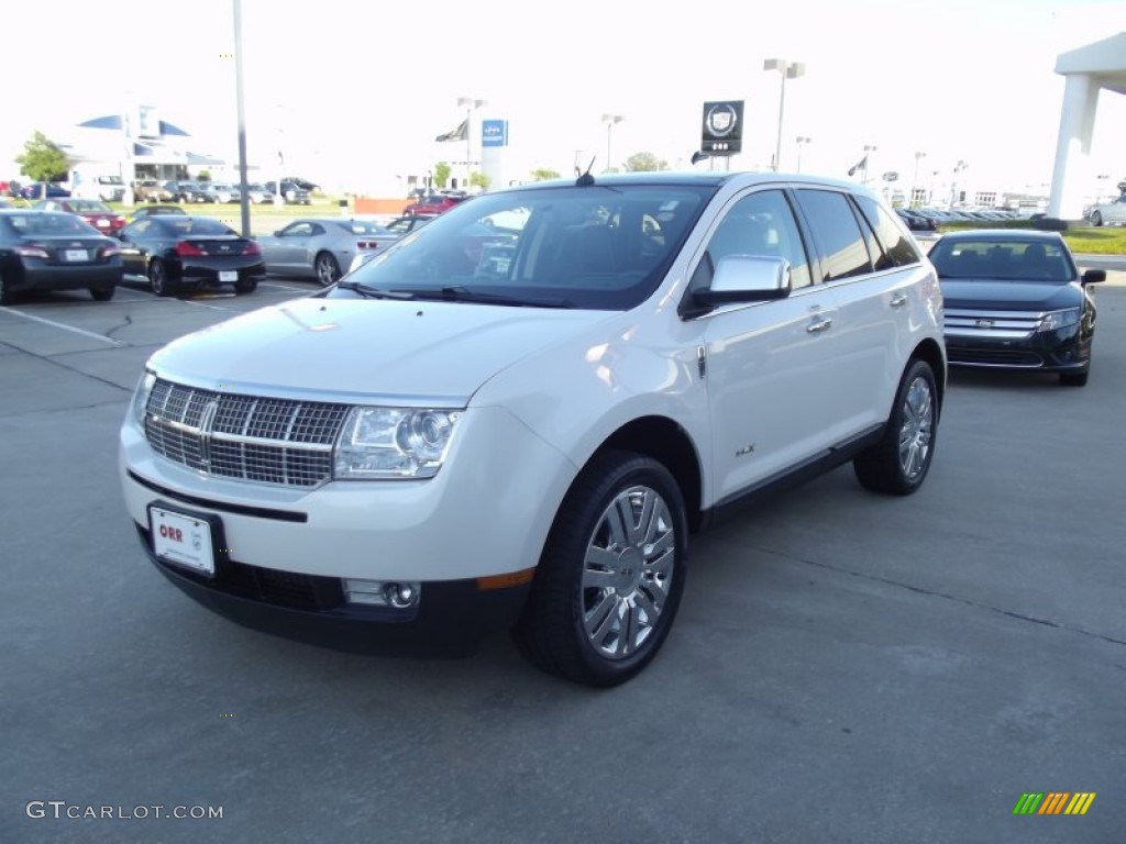 2009 MKX  - White Suede / Ebony Black photo #1