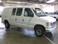Oxford White 1998 Ford E Series Van E150 Commercial