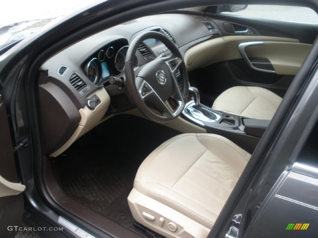 Cashmere Interior 2011 Buick Regal CXL Turbo Photo #62798893