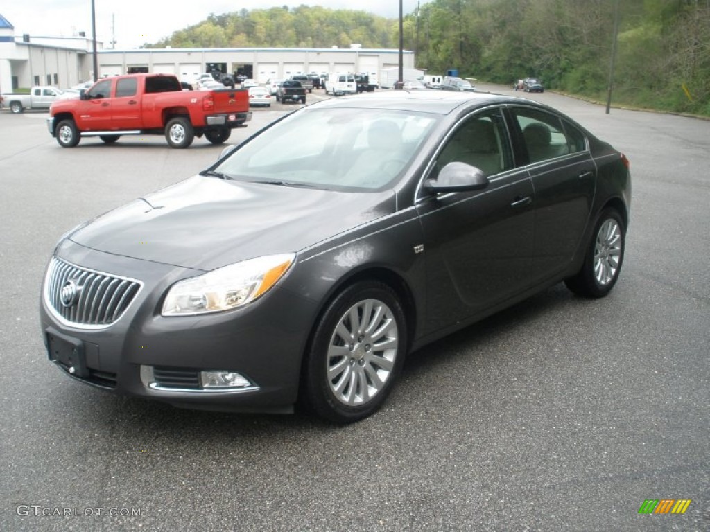 Granite Gray Metallic 2011 Buick Regal CXL Turbo Exterior Photo #62798956