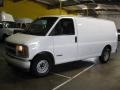 2001 White Chevrolet Express 1500 Cargo Van  photo #3
