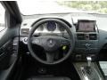 Black 2009 Mercedes-Benz C 350 Sport Dashboard
