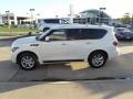 2012 Moonlight White Infiniti QX 56  photo #4