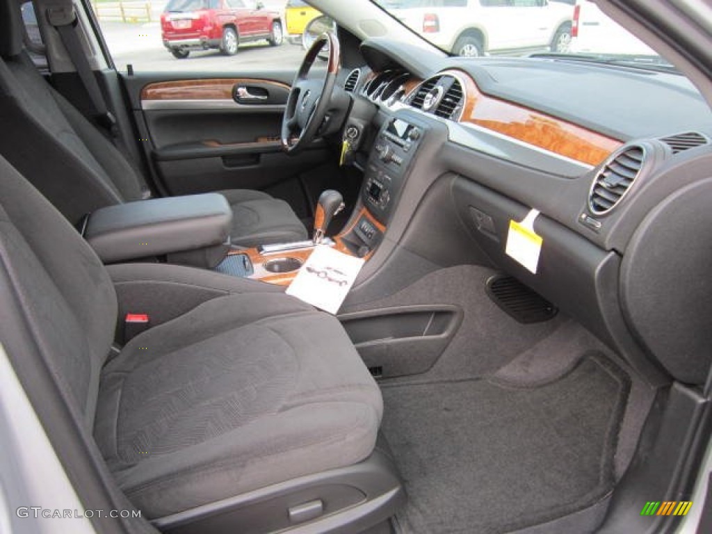 Ebony Interior 2012 Buick Enclave AWD Photo #62800423