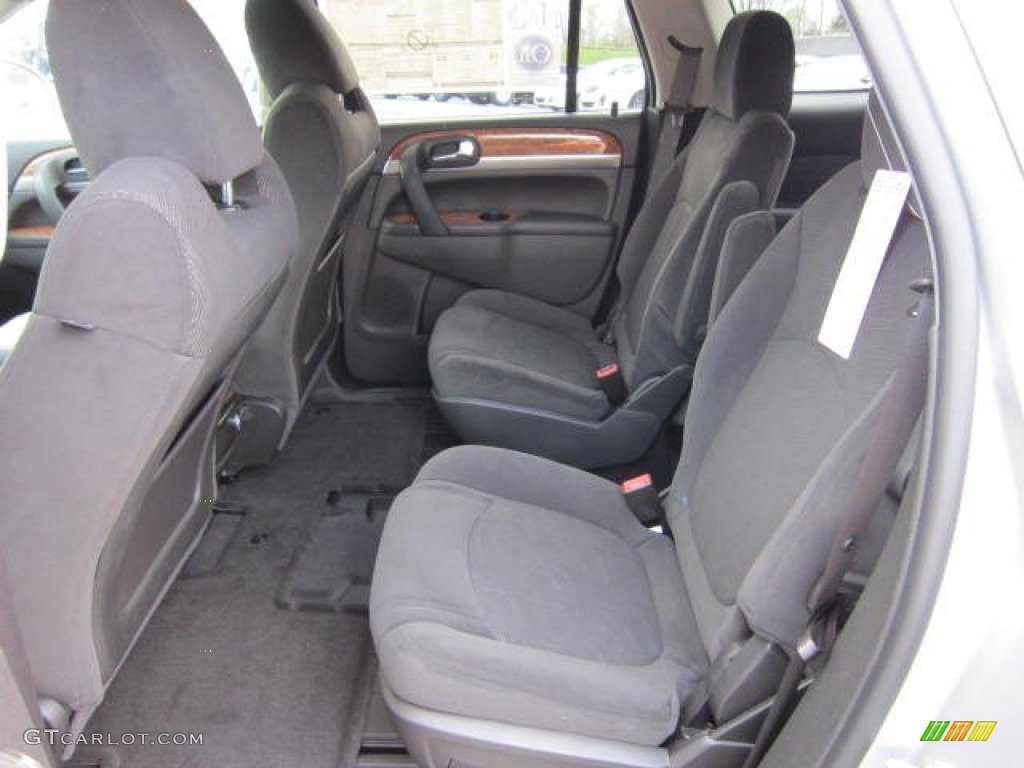 Ebony Interior 2012 Buick Enclave AWD Photo #62800447