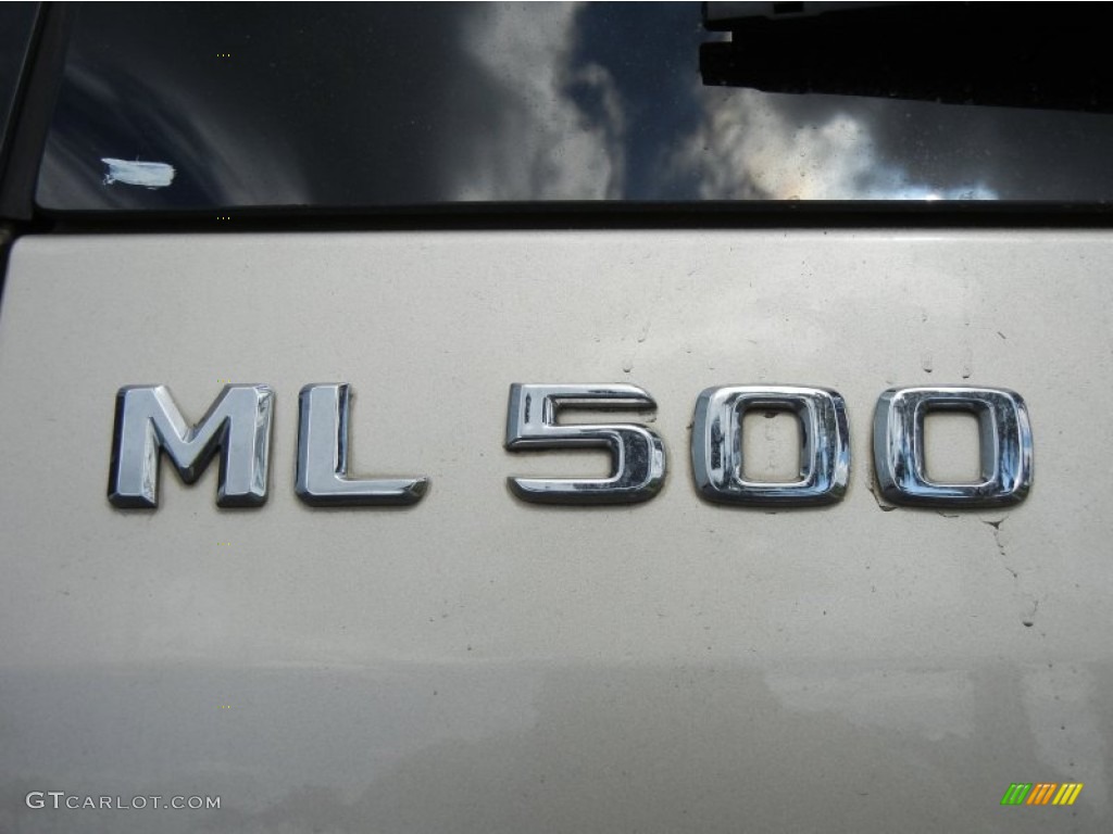 2005 ML 500 4Matic - Desert Silver Metallic / Java photo #9