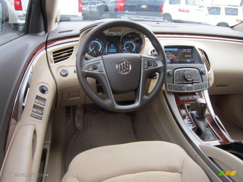2012 Buick LaCrosse FWD Cashmere Dashboard Photo #62800633