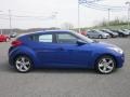 Marathon Blue 2012 Hyundai Veloster Standard Veloster Model Exterior