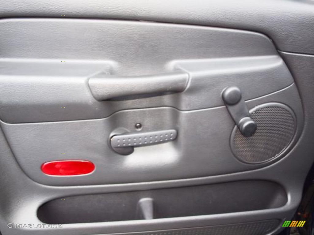 2004 Dodge Ram 1500 ST Regular Cab 4x4 Dark Slate Gray Door Panel Photo #62801668