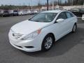 2012 Shimmering White Hyundai Sonata GLS  photo #3