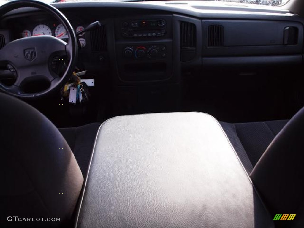 2002 Ram 1500 SLT Quad Cab - Black / Dark Slate Gray photo #10