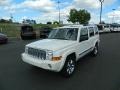 Stone White 2008 Jeep Commander Limited Exterior
