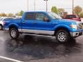 2010 Blue Flame Metallic Ford F150 XLT SuperCrew 4x4  photo #2