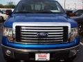 2010 Blue Flame Metallic Ford F150 XLT SuperCrew 4x4  photo #8