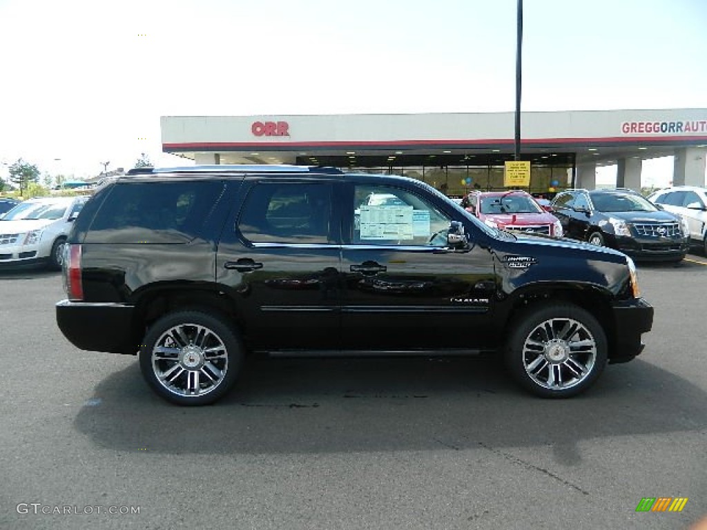 2012 Escalade Premium AWD - Black Raven / Ebony/Ebony photo #2