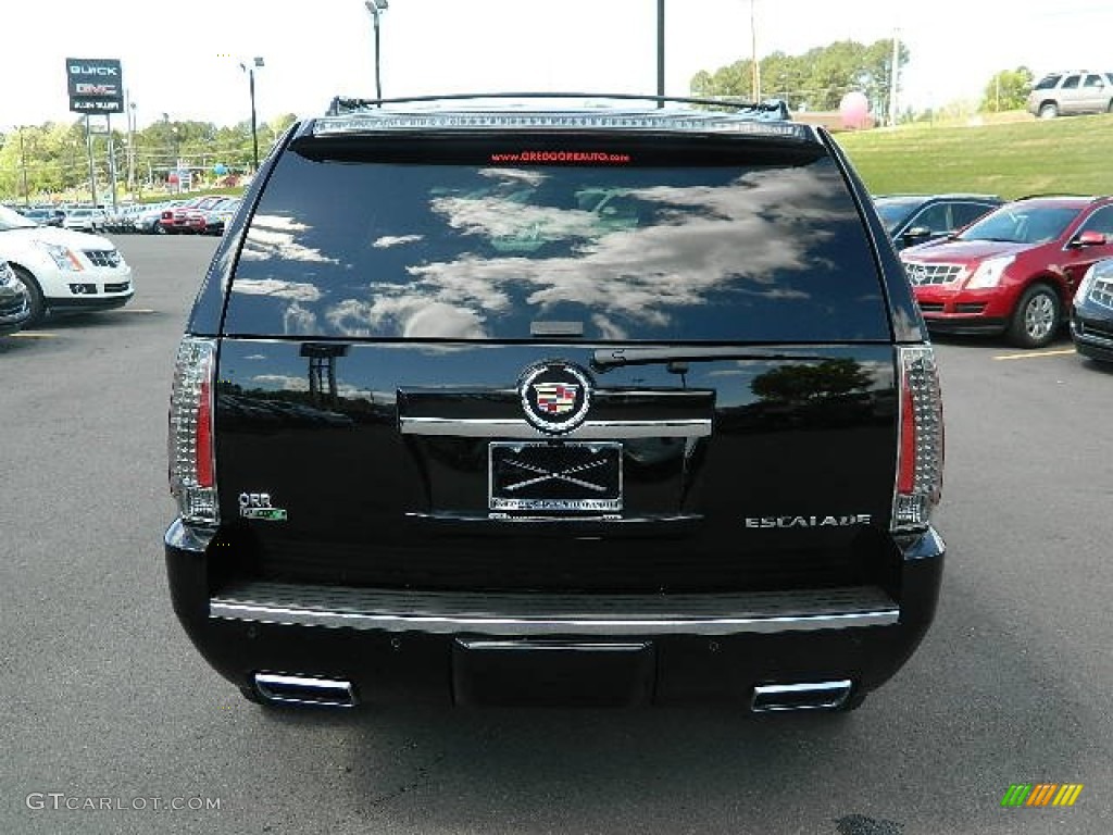 2012 Escalade Premium AWD - Black Raven / Ebony/Ebony photo #4