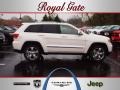 2012 Stone White Jeep Grand Cherokee Overland 4x4  photo #1