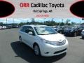 Blizzard White Pearl 2012 Toyota Sienna Limited