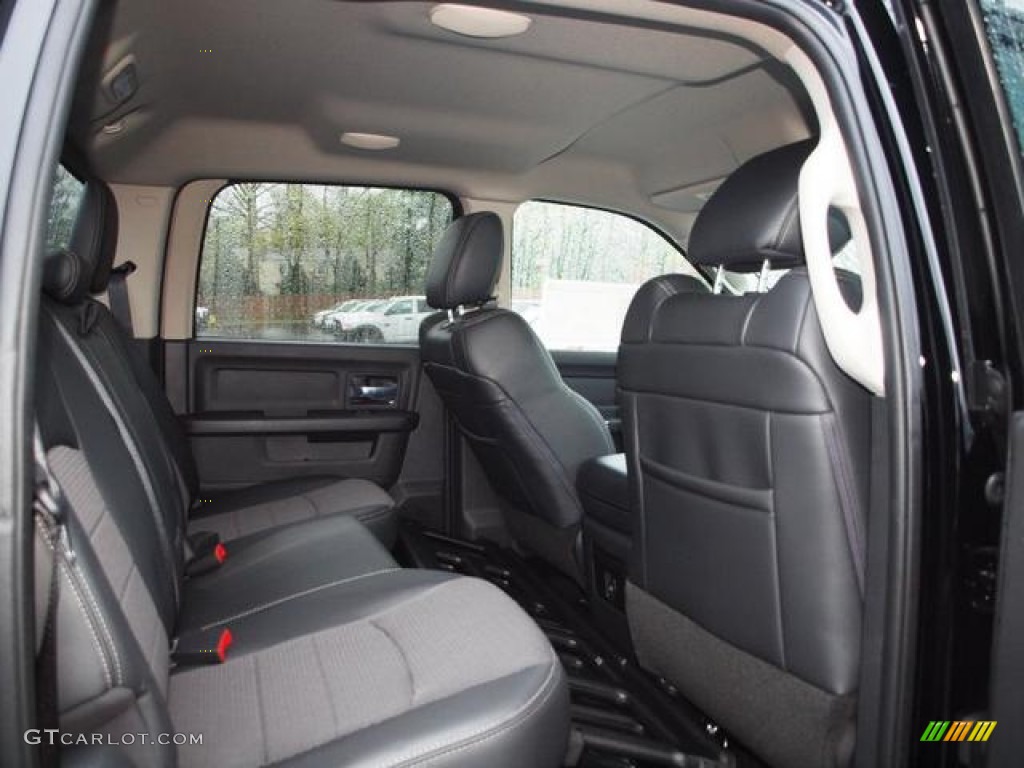 2012 Ram 1500 Sport Crew Cab 4x4 - Black / Dark Slate Gray photo #4