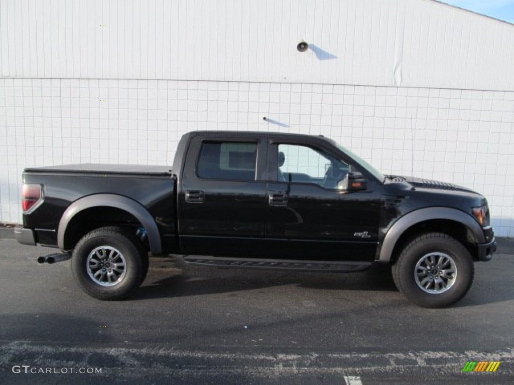 Tuxedo Black Metallic 2011 Ford F150 SVT Raptor SuperCrew 4x4 Exterior Photo #62803453