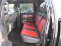 Raptor Black/Orange 2011 Ford F150 SVT Raptor SuperCrew 4x4 Interior Color