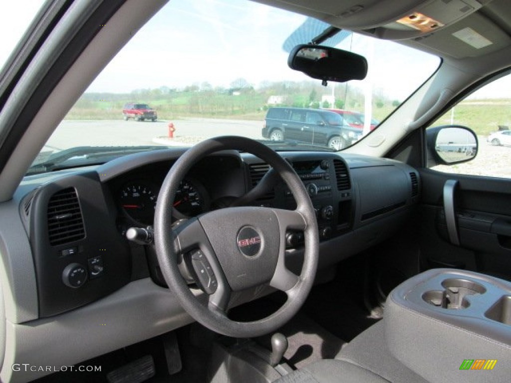 2010 Sierra 1500 SL Extended Cab 4x4 - Storm Gray Metallic / Dark Titanium photo #16