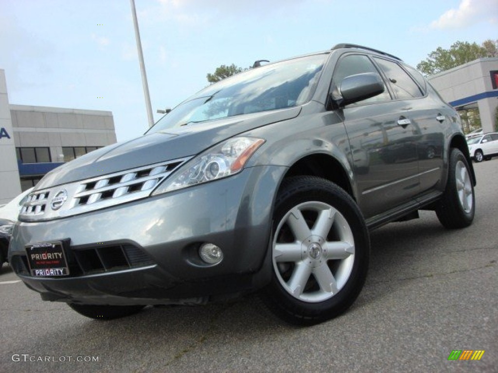 2005 Murano SE AWD - Platinum Metallic / Charcoal photo #1