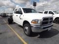 Bright White - Ram 3500 HD ST Crew Cab 4x4 Dually Chassis Photo No. 3