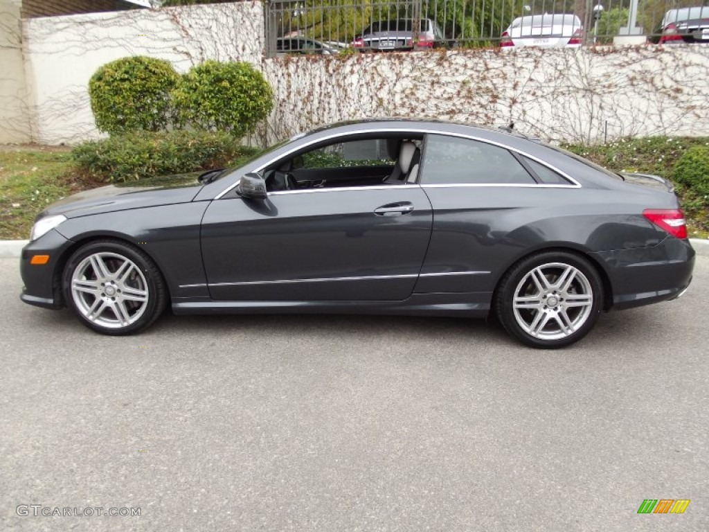 Steel Grey Metallic 2010 Mercedes-Benz E 550 Coupe Exterior Photo #62805640
