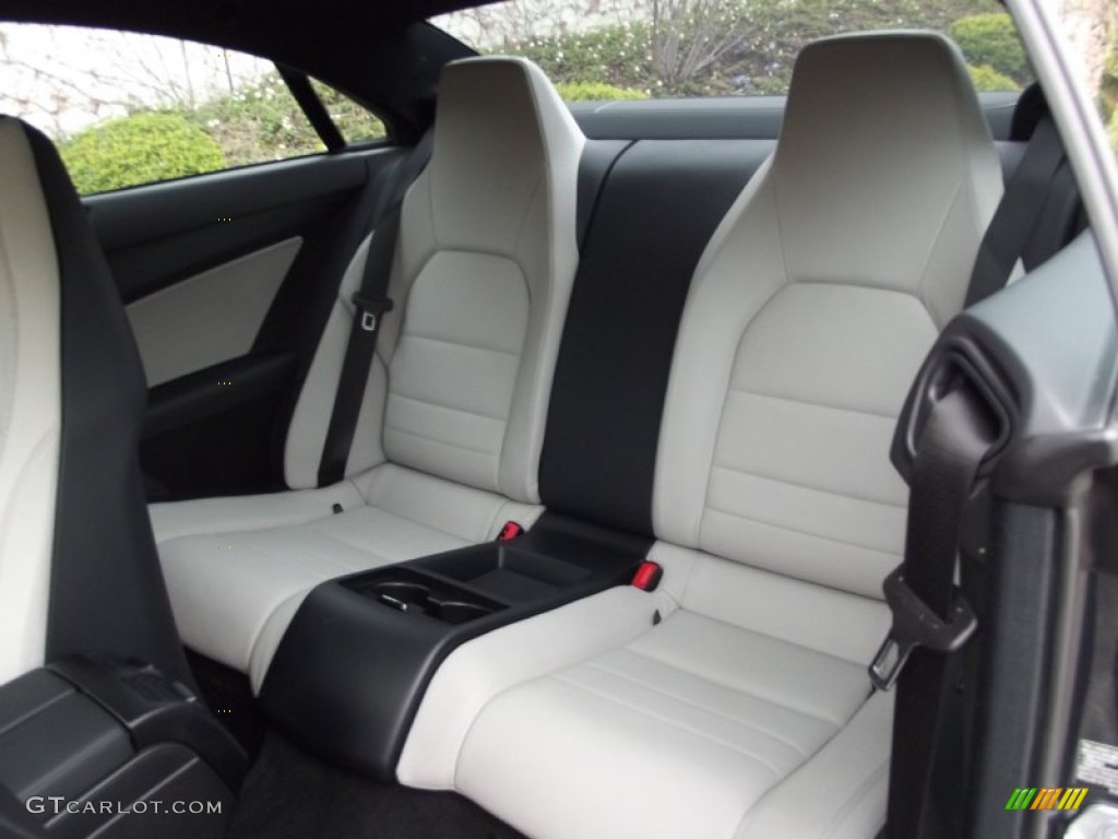 Ash Gray Interior 2010 Mercedes-Benz E 550 Coupe Photo #62805796