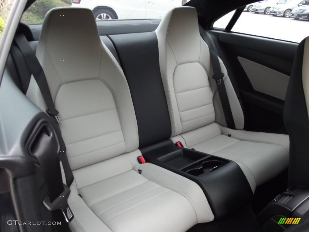 Ash Gray Interior 2010 Mercedes-Benz E 550 Coupe Photo #62805813