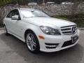 Arctic White 2012 Mercedes-Benz C 250 Sport Exterior