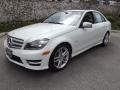 Arctic White 2012 Mercedes-Benz C 250 Sport Exterior