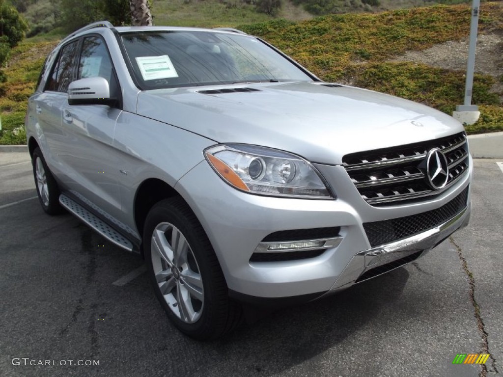 2012 ML 350 4Matic - Black / Black photo #1