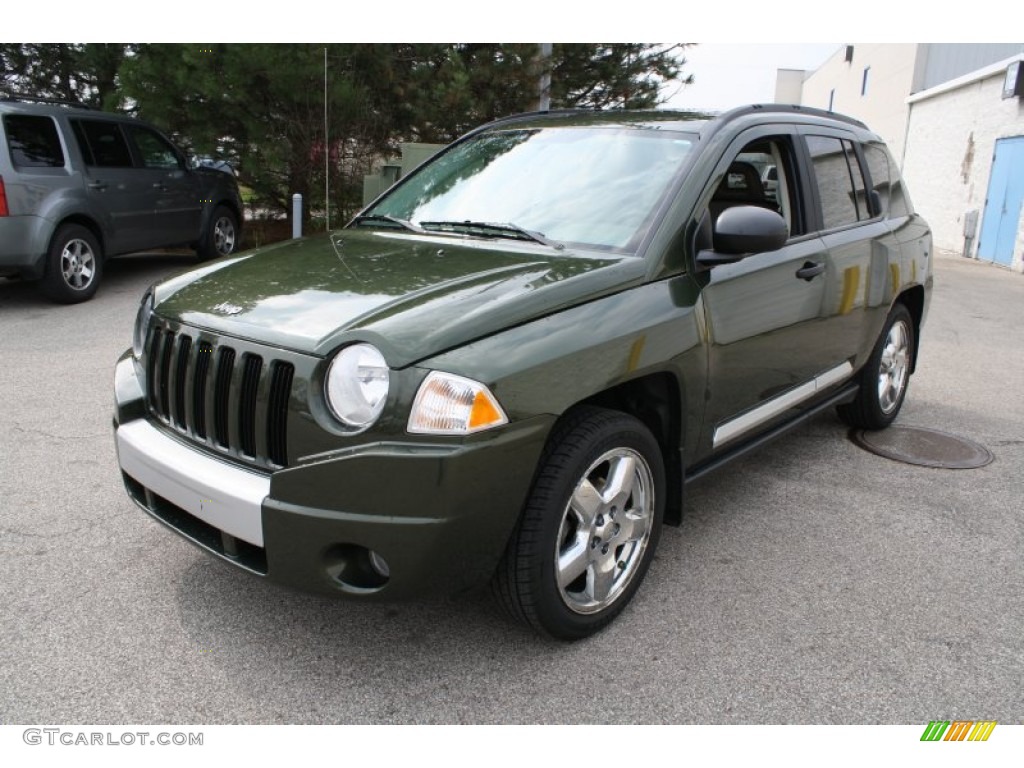 Jeep Green Metallic 2007 Jeep Compass Limited 4x4 Exterior Photo #62807815