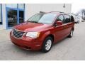 2008 Inferno Red Crystal Pearlcoat Chrysler Town & Country Touring  photo #3