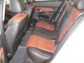 Jet Black/Brick Leather Rear Seat Photo for 2011 Chevrolet Cruze #62809162