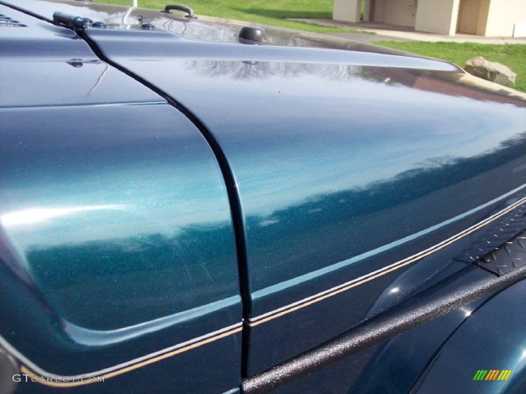 1997 Wrangler SE 4x4 - Emerald Green Pearl / Tan photo #35