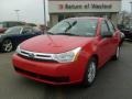 Vermillion Red - Focus SE Sedan Photo No. 1