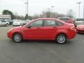 2008 Vermillion Red Ford Focus SE Sedan  photo #2