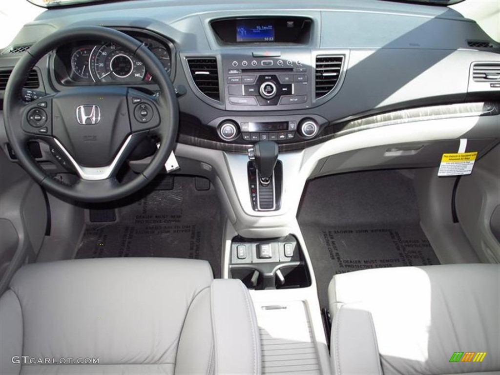 2012 Honda CR-V EX-L Gray Dashboard Photo #62809801