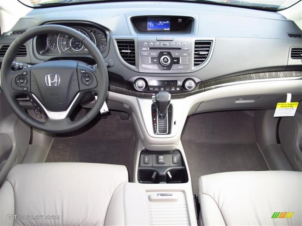 2012 Honda CR-V EX-L Gray Dashboard Photo #62809897