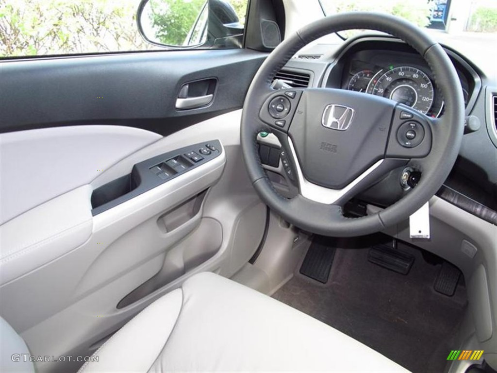 Gray Interior 2012 Honda CR-V EX-L Photo #62809906