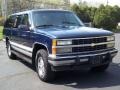 Indigo Blue Metallic 1993 Chevrolet Suburban K1500 4x4 Exterior