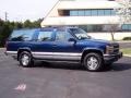 Indigo Blue Metallic 1993 Chevrolet Suburban K1500 4x4 Exterior